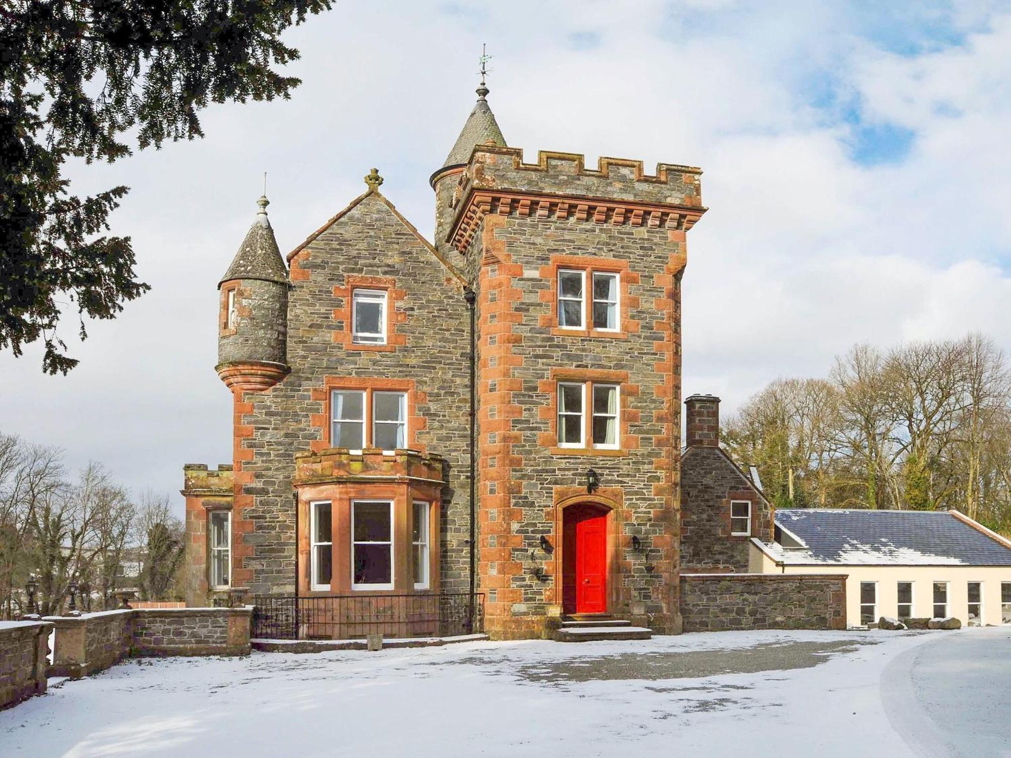 Machermore Castle Newton Stewart Bagian luar foto